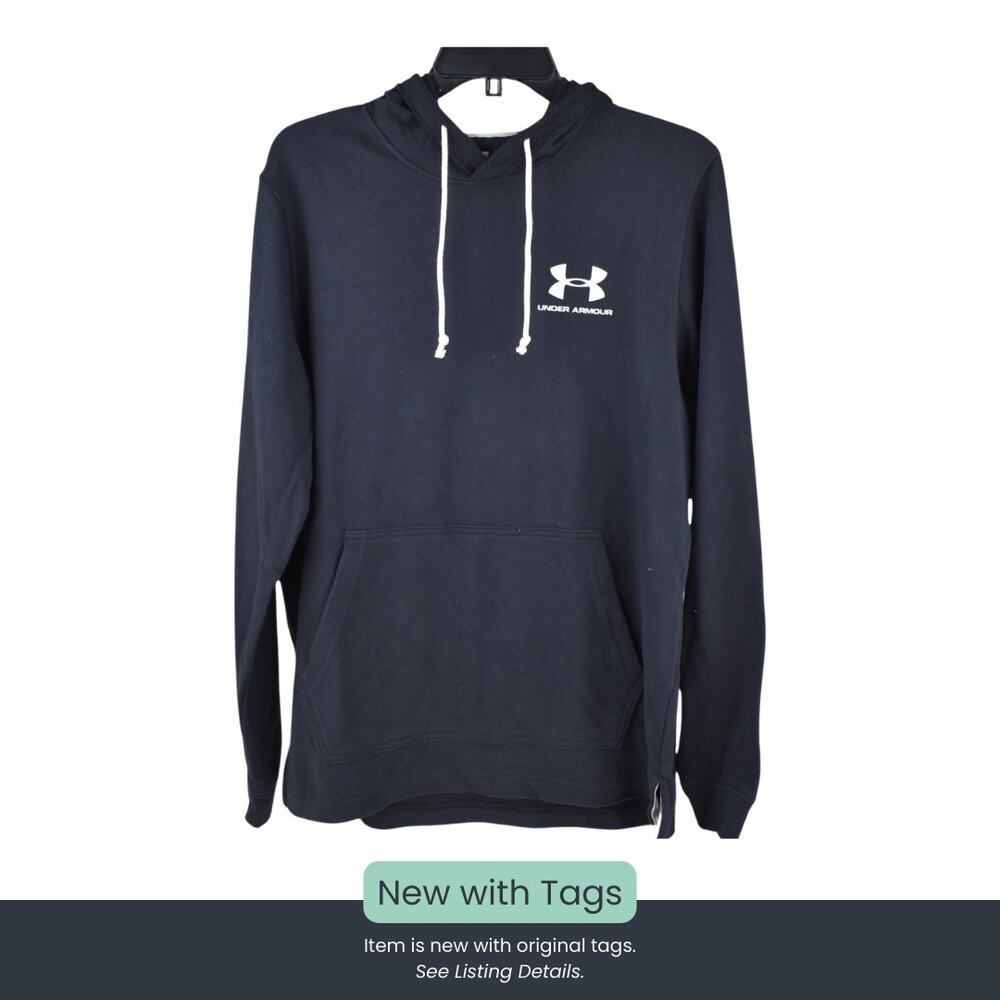 Under Armour Men's Pullover Hoodie -  Black